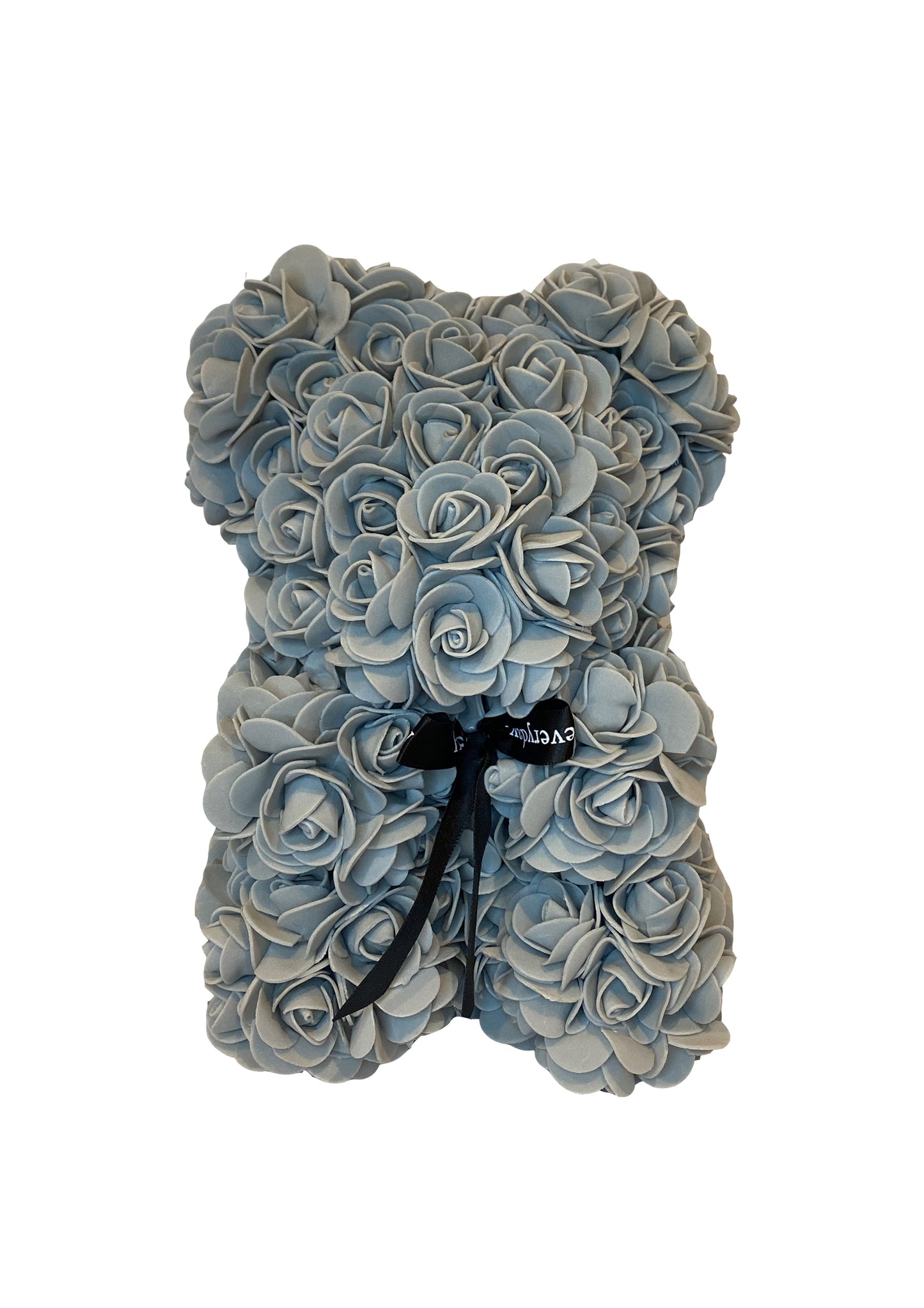 Grey 25cm Rose bear